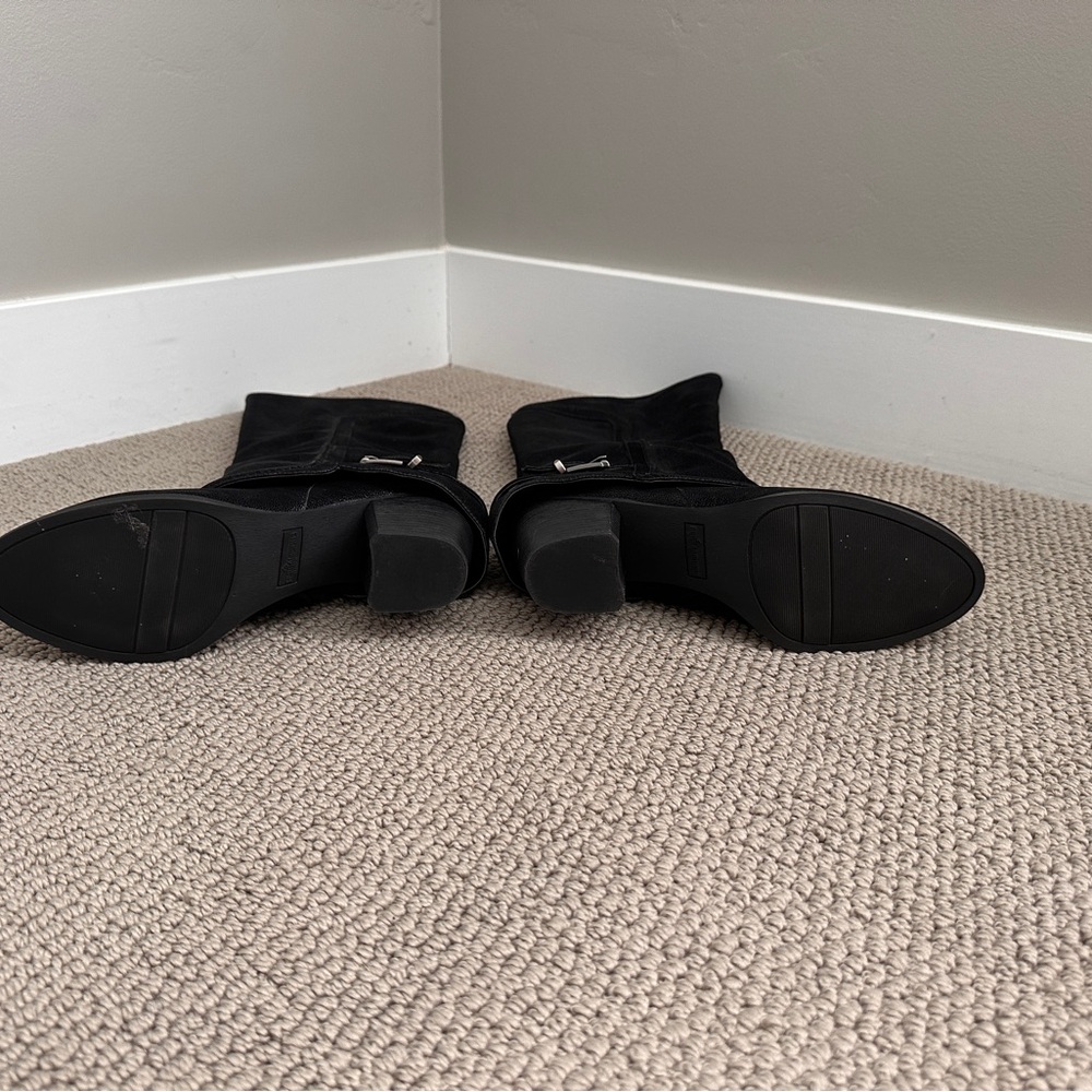 Fergalicious Black Over the Knee Boots - Picture 5 of 6